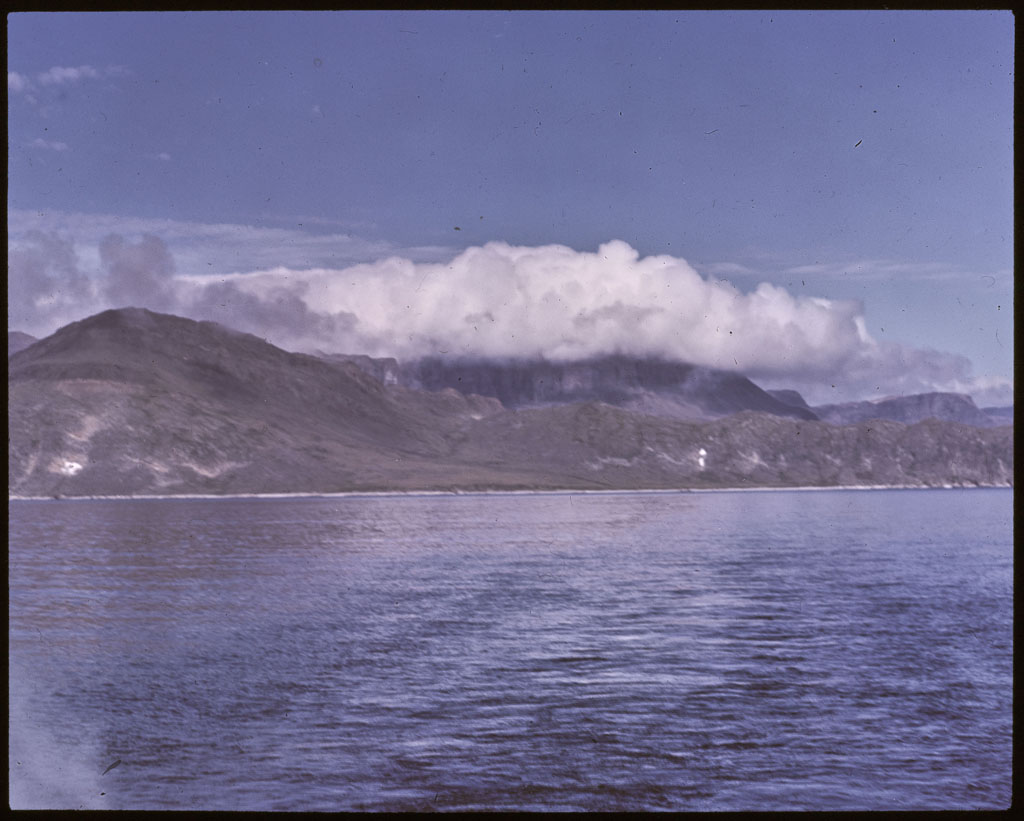Donald Baxter MacMillan; Clouds over South Greenland; 1913-1917; image; silver gelatin on glass; 10.16 cm x 8.26 cm x 0.64 cm (4 in. x 3 1/4 in. x 1/4 in.); TGM; North America