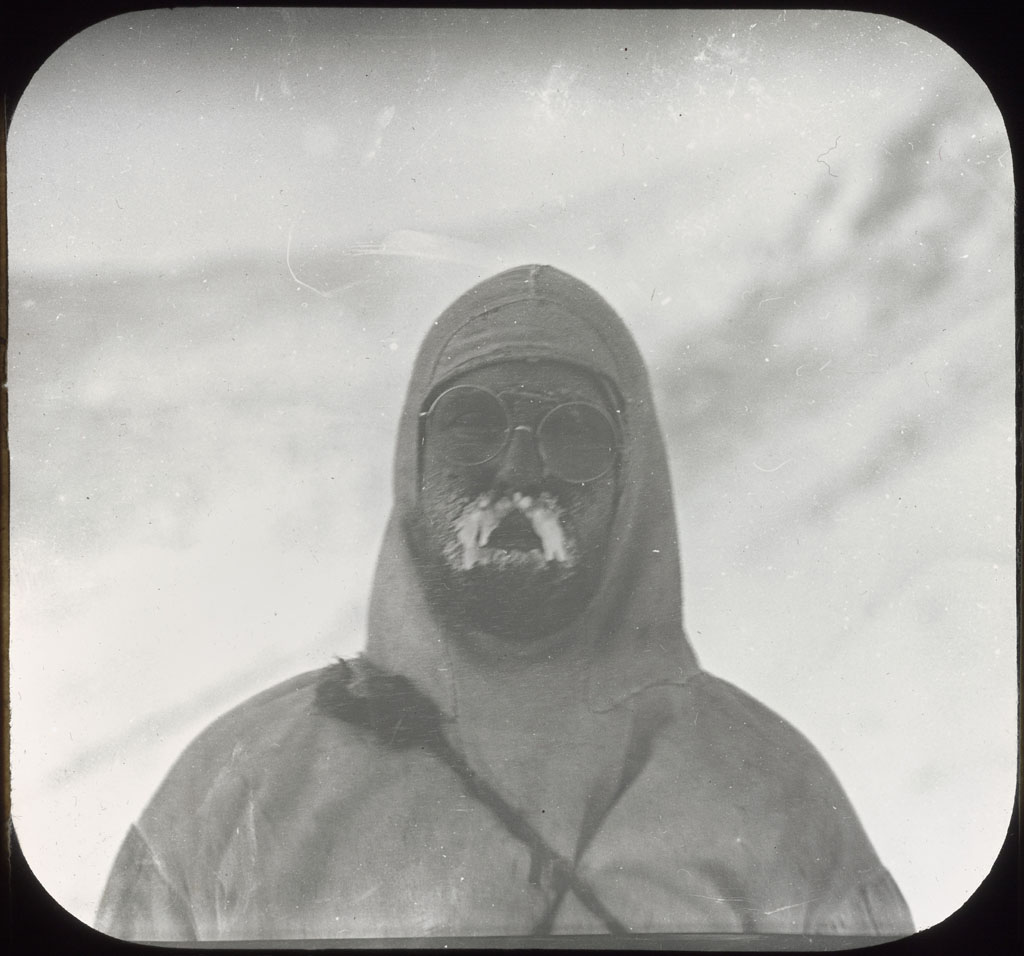 Donald Baxter MacMillan; Dr. Harrison J. Hunt, Crocker Land Expedition; 1913-1917; image; silver gelatin on glass; 10.16 cm x 8.26 cm x 0.64 cm (4 in. x 3 1/4 in. x 1/4 in.); TGM; North America