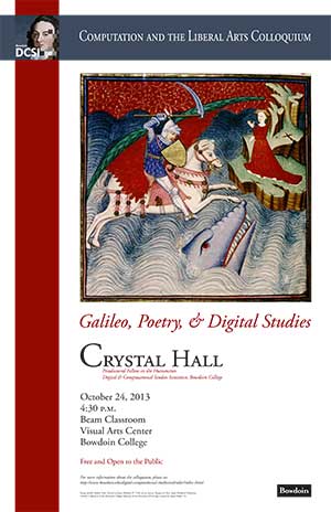 Lecture: Galileo, Poetry, and Digital Studies