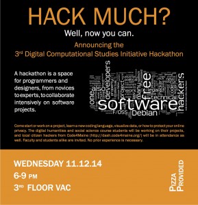 Hackathon November 2014 e-mail