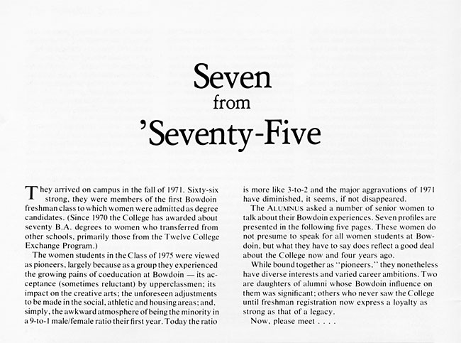 EN29.1  - Alumni Magazine Excerpt
