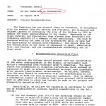 SW32 - Page 1 - Memorandum to President Howell