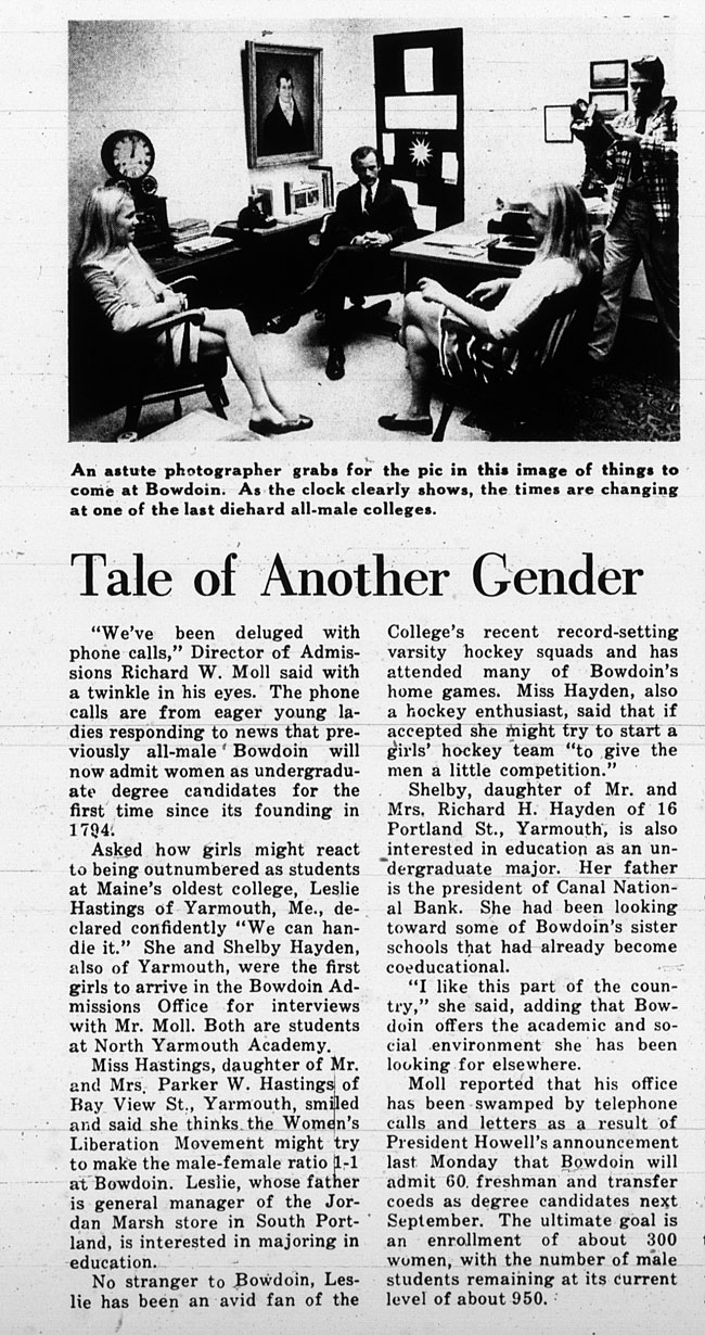 GB16 - "Tale of Another Gender" The Bowdoin Orient 
