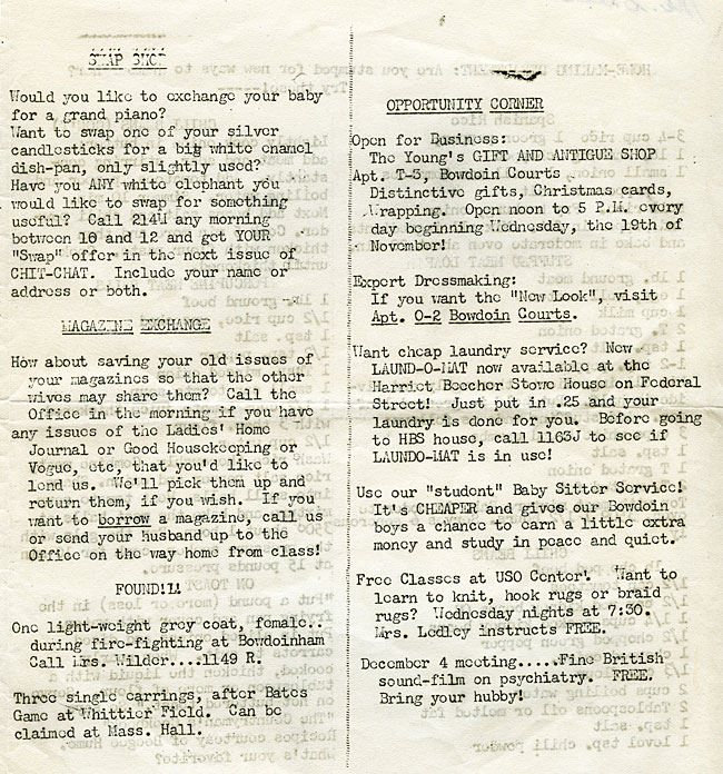 Bowdoin Wives Association "Chit-Chat"  SC 6 - page 3
