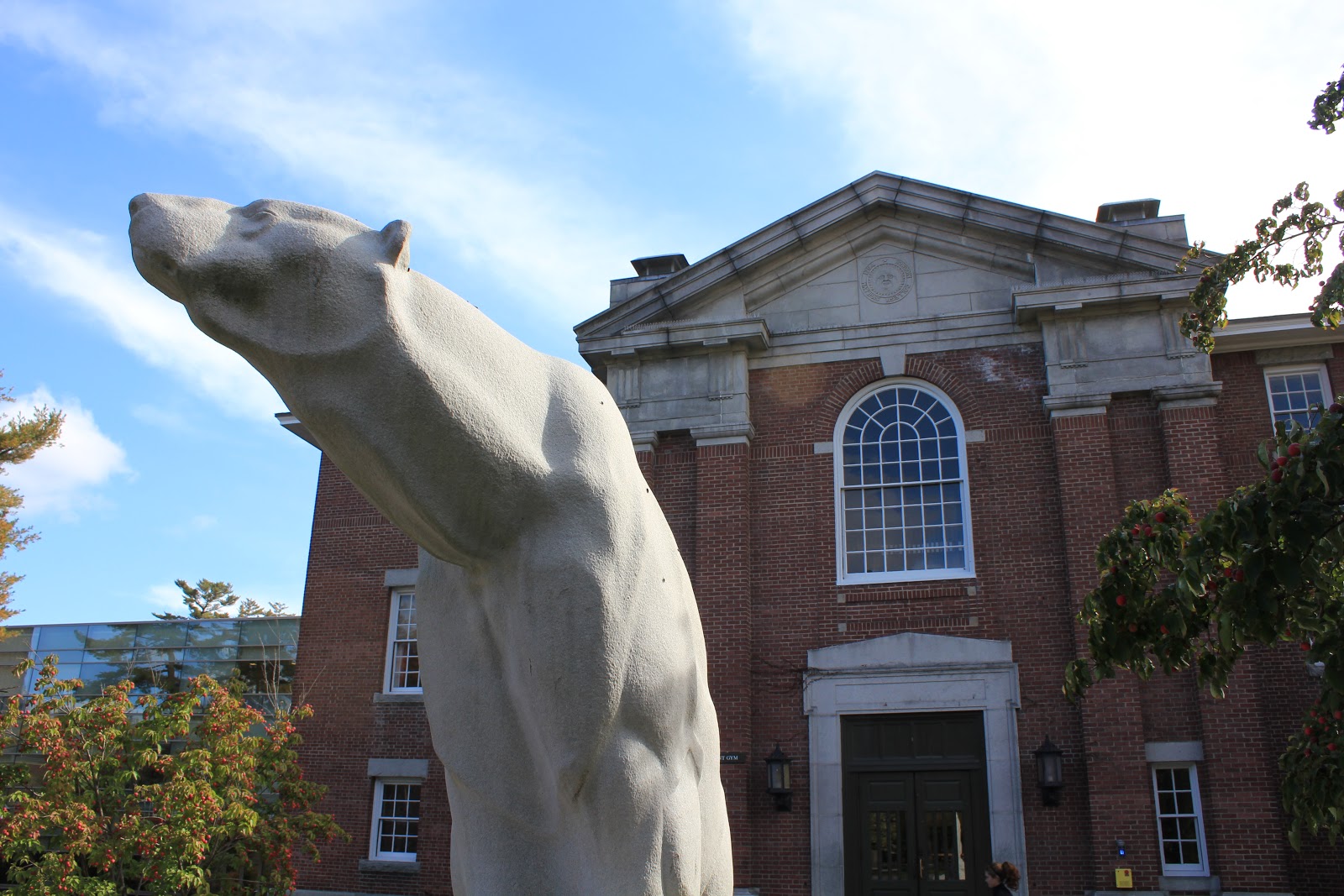 Polar bear statue by Smith Union