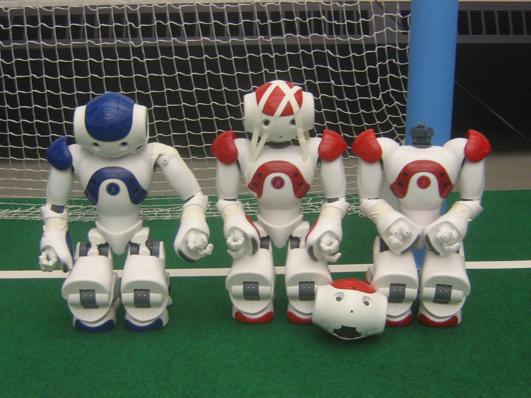 Training for RoboCup is hard work!