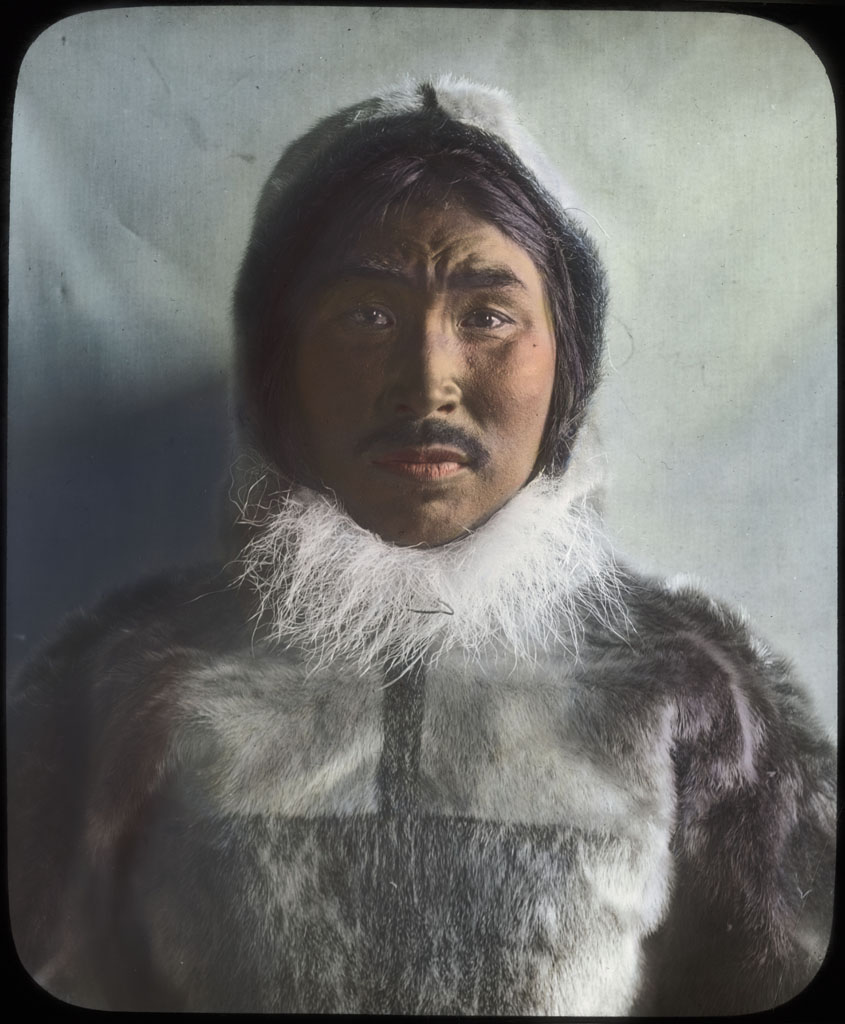 Donald Baxter MacMillan; Arkpudahahaho; 1913-1917; image; silver gelatin on glass; 10.16 cm x 8.26 cm x 0.64 cm (4 in. x 3 1/4 in. x 1/4 in.); TGM; North America